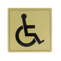 Plaque adhésive accès handicapées