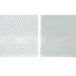 Tôle perforée carrée avec un épaisseur de 0,5 mm et une trane de 10 x 5mm