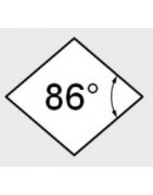 Plaquette à forme Rhombique 86°