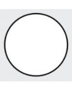 Plaquette à forme Ronde