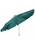 Parasols et coussins