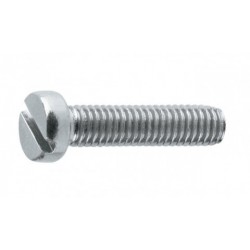 DIN 84 - ISO 1207 - Vis à Tête Cylindrique Fendue
