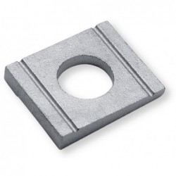 DIN 434 - Rondelle Carrée 4 pans Oblique 8%