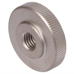 DIN 467 - Ecrou Moleté Plat