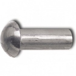 DIN 660 - Rivet Plein à Tête Bombée Ronde