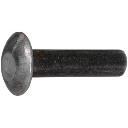 DIN 674 - Rivet Plein à Tête Bombée Ronde
