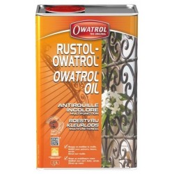 Rustol Owatrol Antirouille incolore multifonction et Additif pour peinture