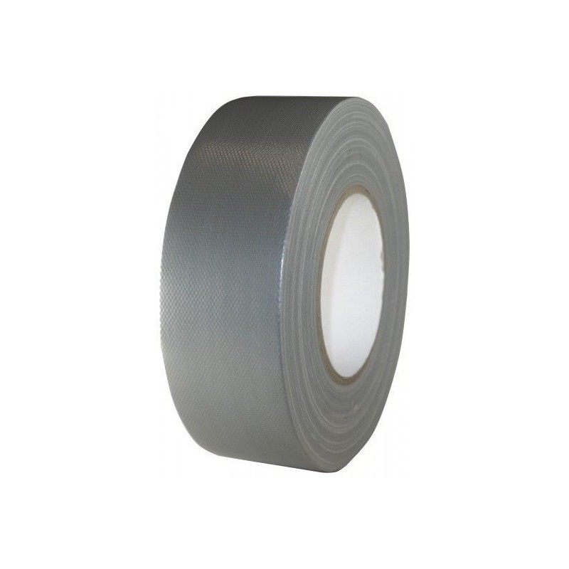 Tissu adhésif renforcé Américain 50 mm x 50 m - couleur gris