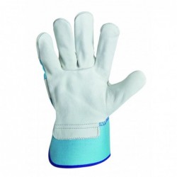 Gant paume cuir fleur bovin