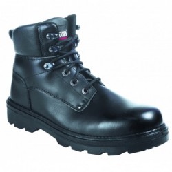 Chaussure haute. Cuir fleur. S3 SRC.