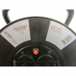 Enrouleur électrique Professionnel - 40 m - IP 45