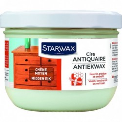 Cire antiquaire pâte chêne moyen 375mL - STARWAX