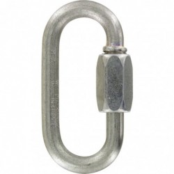 - Maille rapide série grande ouverture Chapuis - Longueur 49 mm - Diamètre Fil 5 mm - Vendu par 2