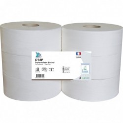 6 rouleaux de papiers toilettes - Maxirol - GH groupe - 6 x 320 m