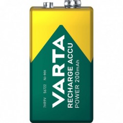 Accu Power 9V 200 mAh. Blister x1