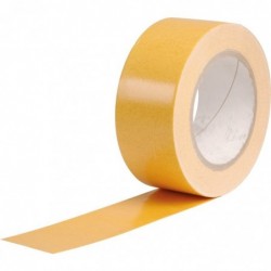 Adhésif double face - 50 mm - 25 m - Pour sols non lisse - Antalis