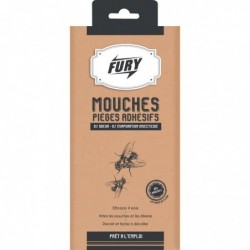 Adhésif mouches Fury - Par 4