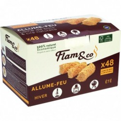 Allume-feu - 48 rouleaux