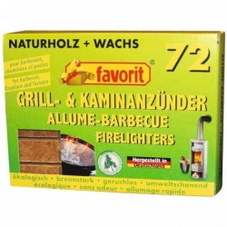 Allume-feu naturel Favorit - Vendu par 72