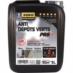 Anti-dépots vert professionnel concentré à diluer Seko professionnel - Bidon 5 l