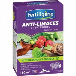 Anti-limaces et escargots appât granulé prêt à l'emploi Fertiligène -  Boite de 450 g