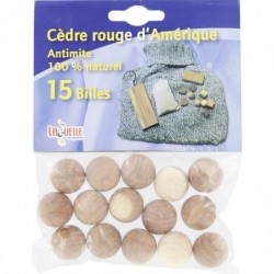 Antimites 100 % naturel Laguelle - 15 billes