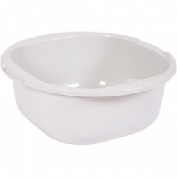 Bassine ronde Eda - Blanc - 16 l