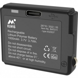 Batterie pour lampe frontale - ELWIS