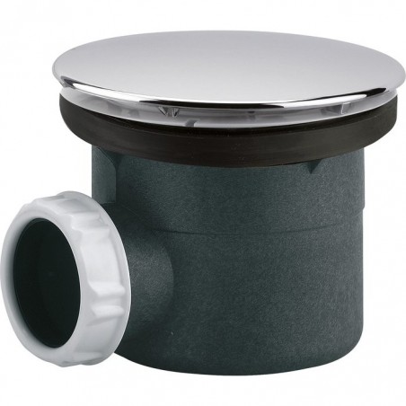 Bonde de douche à capot sortie horizontale Valentin - Diamètre 90 mm