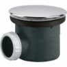 Bonde de douche à capot sortie horizontale Valentin - Diamètre 90 mm