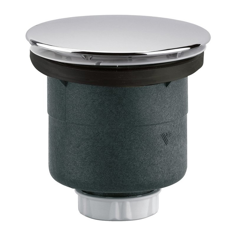 Bonde de douche à capot sortie verticale Valentin - Diamètre 90 mm