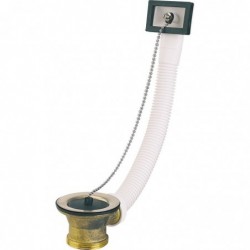 Bonde laiton avec trop plein