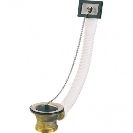 Bonde laiton avec trop plein