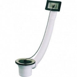 Bonde plastique avec trop plein - Valentin