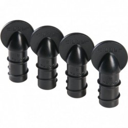 Bouchon - Tuyau Ø 13 mm - Boîte de 4 pièces - Claber