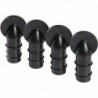 Bouchon - Tuyau Ø 13 mm - Boîte de 4 pièces - Claber