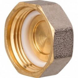 Bouchon de collecteur à visser - Laiton - Femelle - Filetage 3/4"