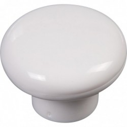 Bouton nylon - Cadap - Blanc