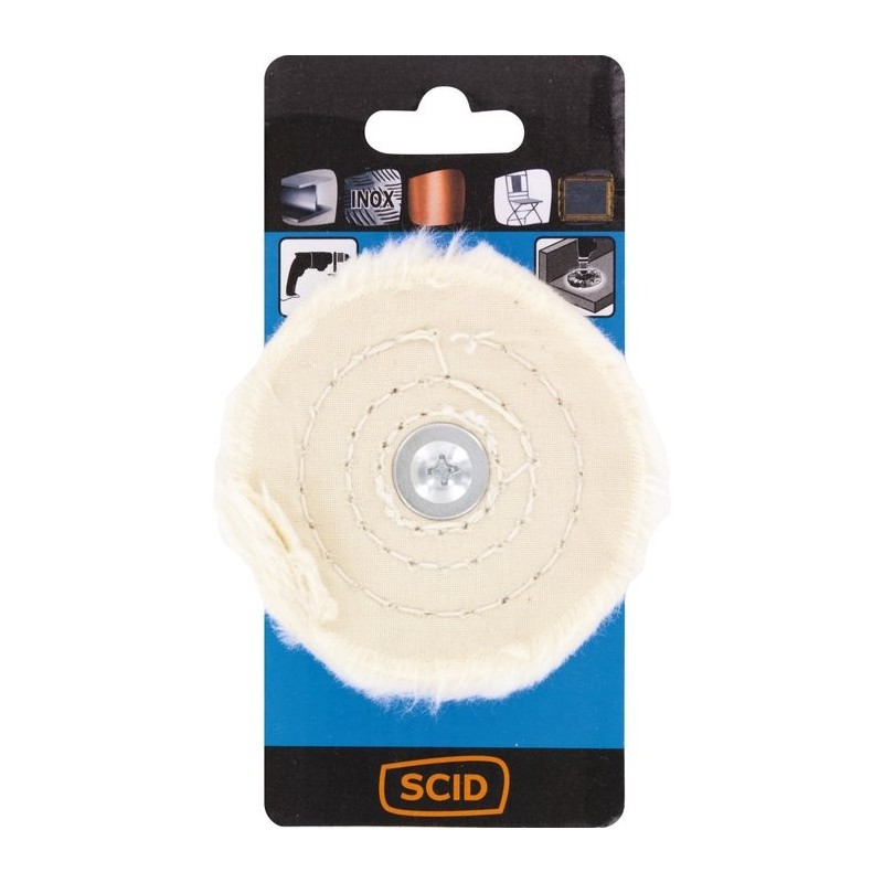 Brosse circulaire - SCID - Coton - Diamètre 80 mm