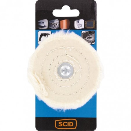 Brosse circulaire - SCID - Coton - Diamètre 80 mm