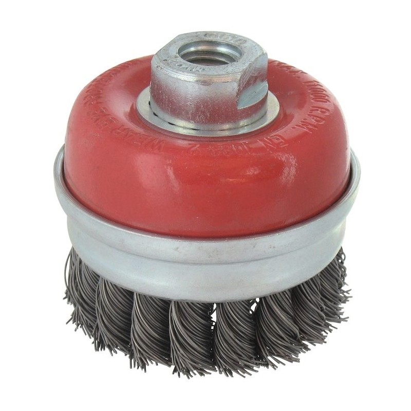 Brosse coupe - SCID - Fils inox torsadés - Diamètre 70 mm