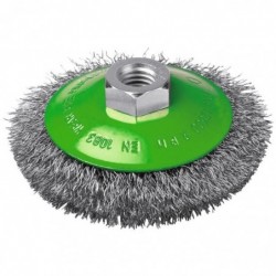 Brosse cuvette - SCID - Fils inox ondulés - Diamètre 90 mm