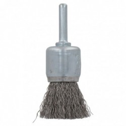 Brosse pinceau - SCID - Fils inox ondulés - Diamètre 22 mm
