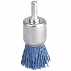 Brosse pinceau - SCID - Fils nylon bleu - Diamètre 20 mm