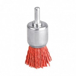 Brosse pinceau - SCID - Fils nylon rouge - Diamètre 20 mm