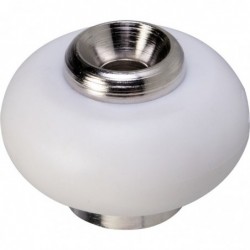 Butée fixation sol laiton / caoutchouc Shepherd - Diamètre 30 mm - Hauteur 23 mm - Vendu par 1