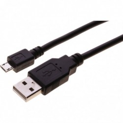 Câble USB 2.0 mâle/USB 2.0 micro mâle Dhome - Longueur 1