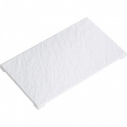 Cache pour receveur de douche Odyssea - Blanc effet pierre