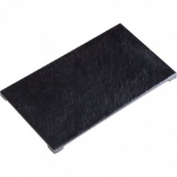 Cache pour receveur de douche Odyssea - noir effet pierre