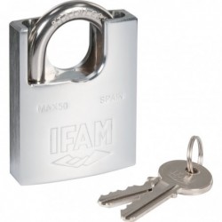 Cadenas à clé Max 50 - Avec 2 clés